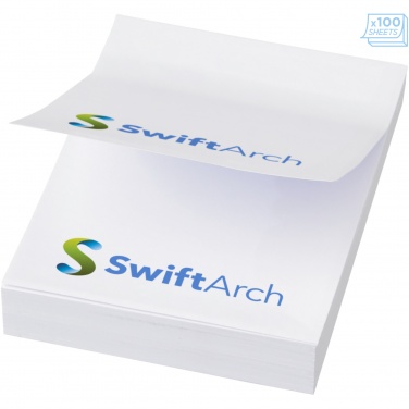 Лого трейд бизнес-подарки фото: Бумага для заметок Sticky-Mate® размером 50x75