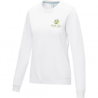 Логотрейд бизнес-подарки картинка: Jasper women’s organic recycled crewneck sweater