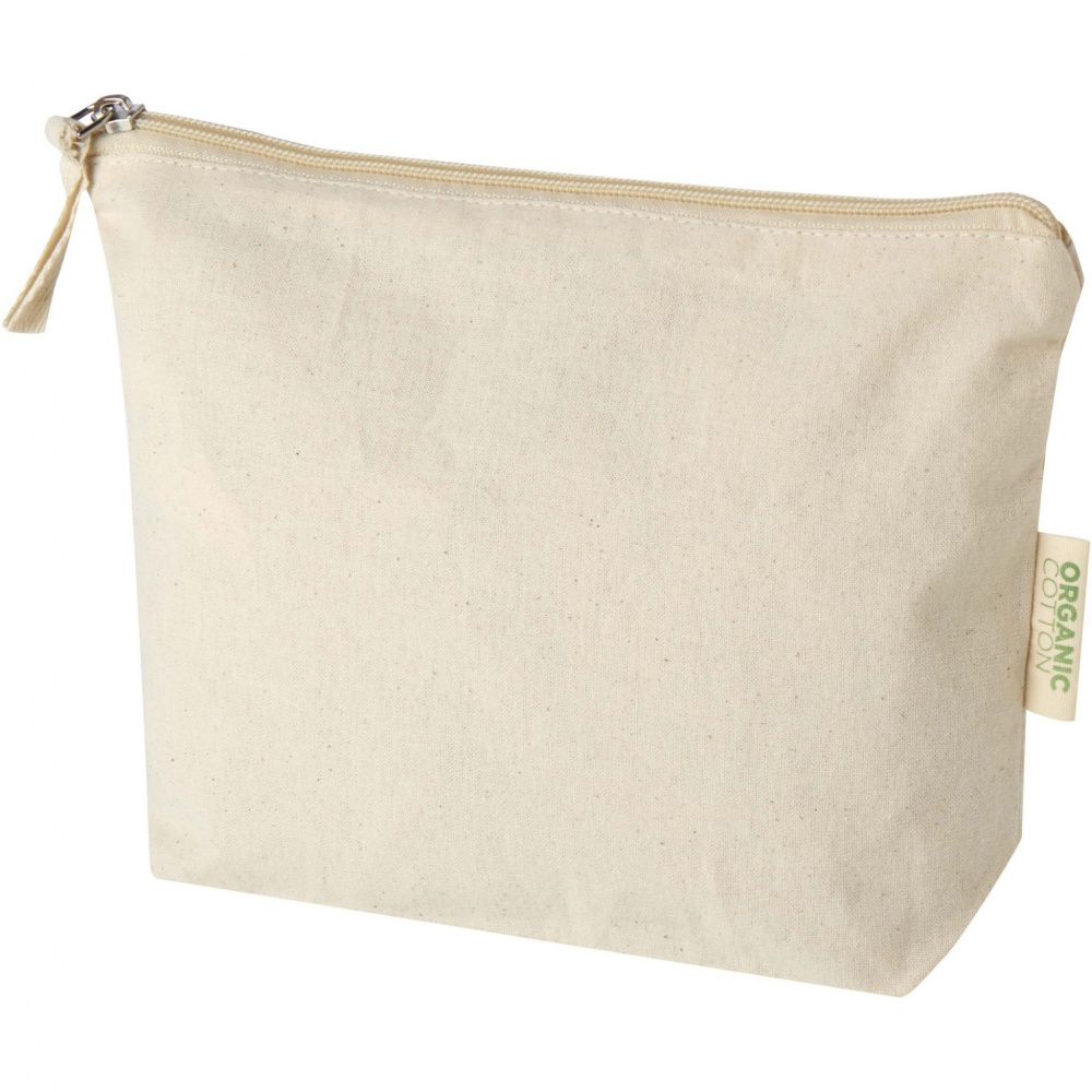 Лого трейд pекламные подарки фото: Orissa 180 g/m² organic toiletry bag 1L