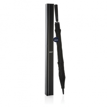 Логотрейд pекламные подарки картинка: Штормовой зонт Swiss Peak AWARE™ Tornado 23”