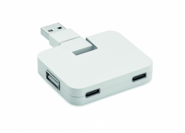 Лого трейд pекламные cувениры фото: 4-портовый USB-хаб