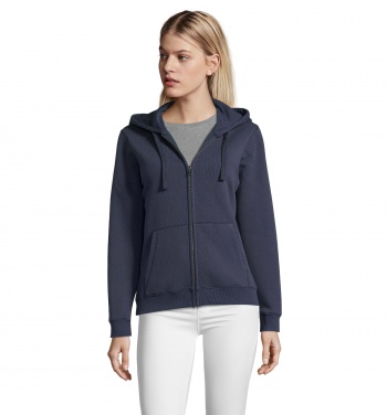 Лого трейд pекламные продукты фото: SPIKE WOMEN ZIP HOOD SWEAT