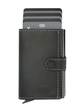 Логотрейд pекламные подарки картинка: Бумажник с радиометкой - Hunter Leather 2109284