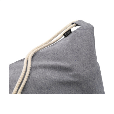 Логотрейд pекламные подарки картинка: Рюкзак GRS Recycled Cotton PromoBag (180 г/м²)