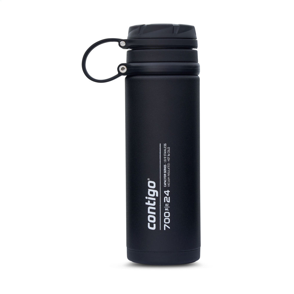 Логотрейд pекламные cувениры картинка: Термобутылка Contigo® Fuse из нержавеющей стали объемом 700 мл