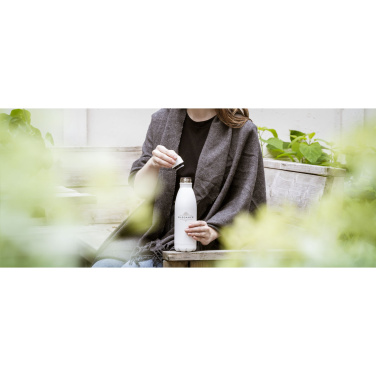 Лого трейд pекламные подарки фото: Бутылка для питья Topflask Premium RCS из переработанной стали