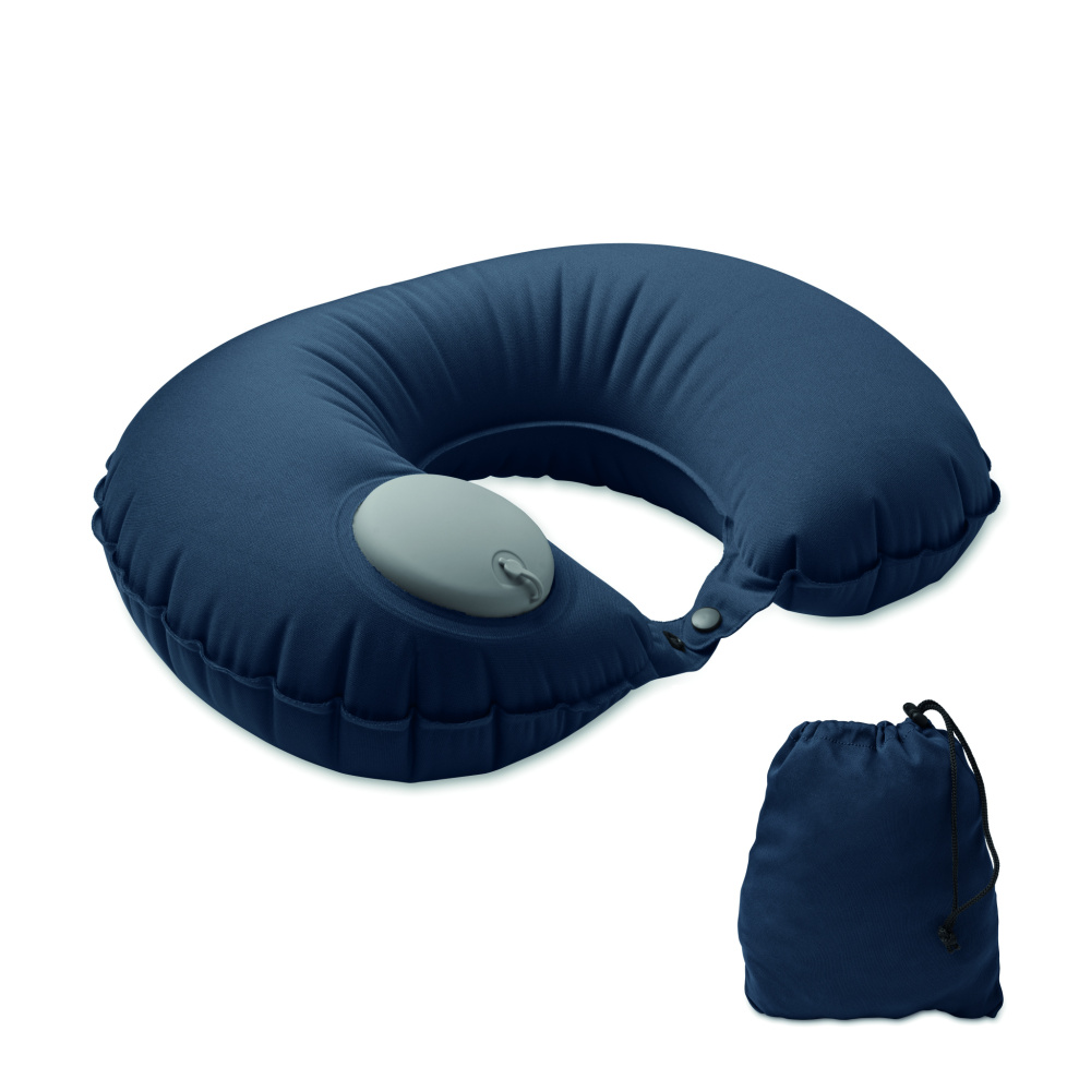 Лого трейд pекламные cувениры фото: Fast inflatable travel pillow