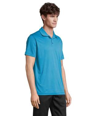 Лого трейд бизнес-подарки фото: PITCHER UNISEX POLO