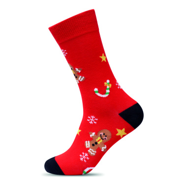 Логотрейд бизнес-подарки картинка: Pair of Christmas socks L