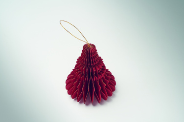 Лого трейд бизнес-подарки фото: Christmas paper tree hanger