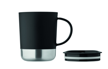 Лого трейд pекламные подарки фото: Single wall mug 300ml