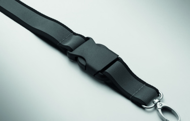 Логотрейд pекламные подарки картинка: Reflective RPET lanyard