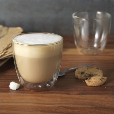 Logotrade kampanjprodukter bild: Boda 2-delars kaffeset i glas