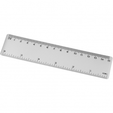 Logotrade kampanjprodukter bild: Rothko 15 cm plastlinjal