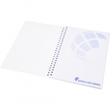Logotrade profilprodukter bild: Desk-Mate® wire-o A5 anteckningsblock PP-omslag