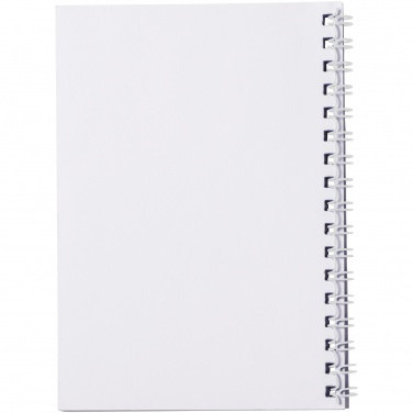 Logotrade profilreklam bild: Desk-Mate® spiral A6 anteckningsbok PP-omslag