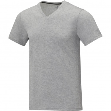 Logotrade kampanjprodukter bild: Somoto kortärmad V-ringad t-shirt till herr 