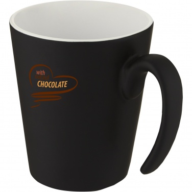 Logotrade presentreklam bild: Oli 360 ml keramikmugg med handtag