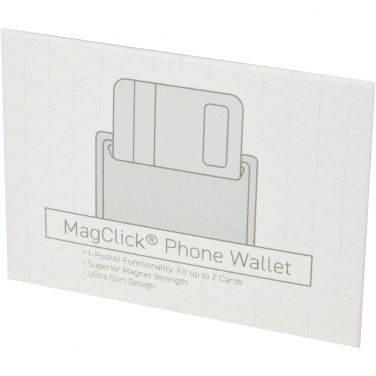 Logotrade reklamprodukter bild: Magclick telefonplånbok