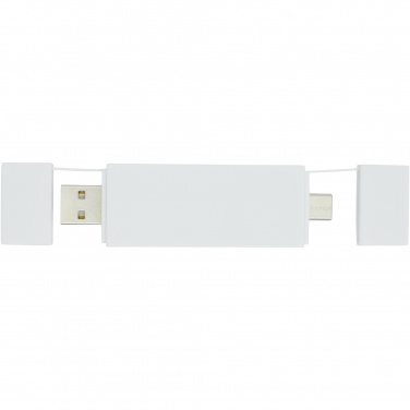 Logotrade kampanjprodukter bild: Mulan dubbel USB 2.0-hubb
