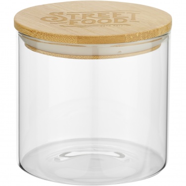 Logotrade kampanjprodukter bild: Boley 320 ml matbehållare i glas
