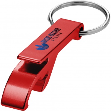 Logotrade profilprodukter bild: Tao flask- och burköppnare med nyckelring av RCS-återvunnen aluminium