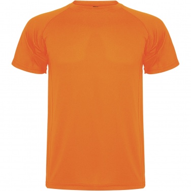 Logotrade kampanjprodukter bild: Montecarlo kortärmad funktions t-shirt för barn