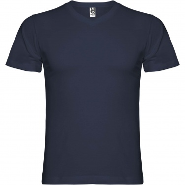 Logotrade presentreklam bild: Samoyedo kortärmad v-ringad T-shirt för herr