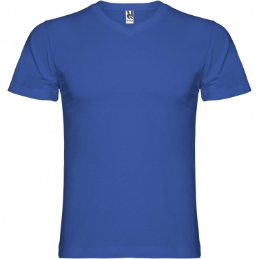 Logotrade presentreklam bild: Samoyedo kortärmad v-ringad T-shirt för herr