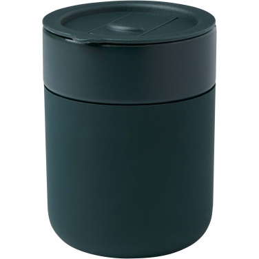 Logotrade presentreklam bild: Java keramisk termos med silikonfolie och plastlock, 330 ml