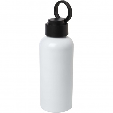 Logotrade kampanjprodukter bild: Trinity vattenflaska av RCS-certifierad återvunnen aluminium med RPET-lock, 600 ml