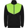 Evans unisex träningsoverall, Solid svart / Lime