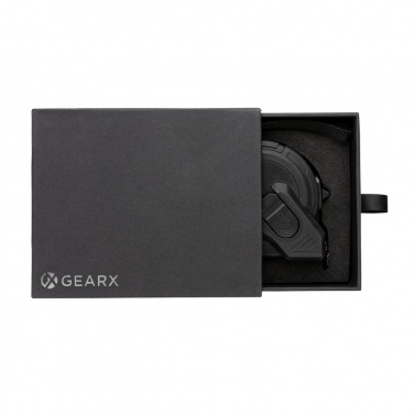 Logotrade kampanjprodukter bild: Gear X 5M måttband med långsam/snabb returfunktion