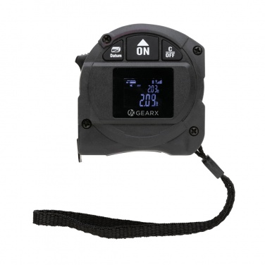 Logotrade presentreklam bild: Gear X 5M måttband med 30M laser