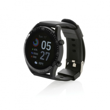 Logotrade profilprodukter bild: Rund Fit watch RCS återvunnen TPU