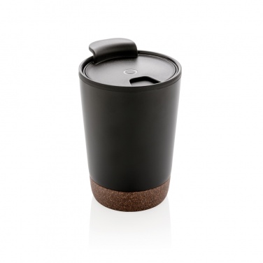 Logotrade presentreklam bild: GRS RPP stainless steel kork mugg