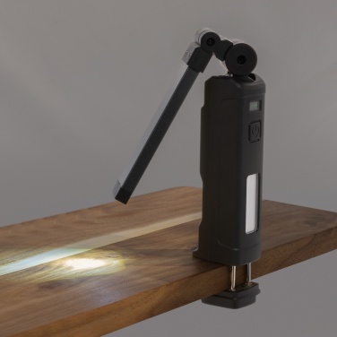 Logotrade reklamprodukter bild: Gear X USB uppladdningsbar arbetslampa, RCS återvunnen plast