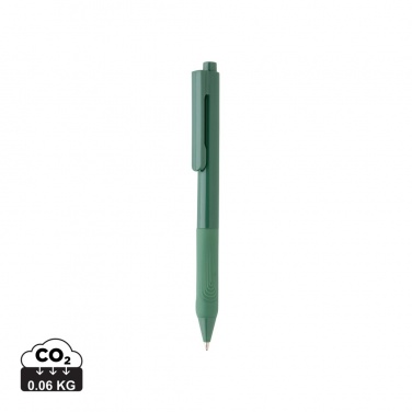 Logotrade kampanjprodukter bild: X9 solid penna med silikongrepp