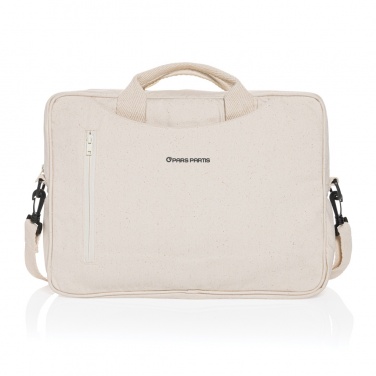 Logotrade reklamprodukter bild: Laluka 15.4" laptopväska AWARE™ återvunnen bomull