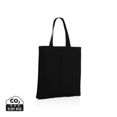 Logotrade reklamprodukter bild: Impact AWARE™ shoppingkasse m. bälg återvunnen bomull 145gr