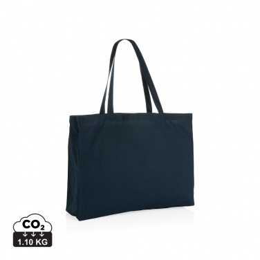 Logotrade profilreklam bild: Impact AWARE™ shoppingkasse m. bälg återvunnen bomull 145gr