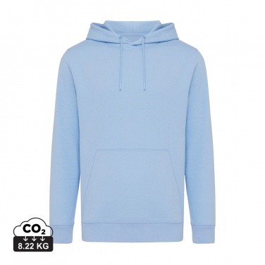 Logotrade profilprodukter bild: Iqoniq Rila lättvikt hoodie i återvunnen bomull