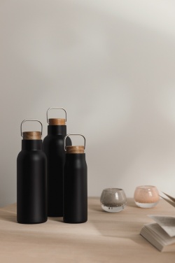 Logotrade profilprodukter bild: VINGA Ciro RCS återvunnet stål vakuumflaska 300 ML