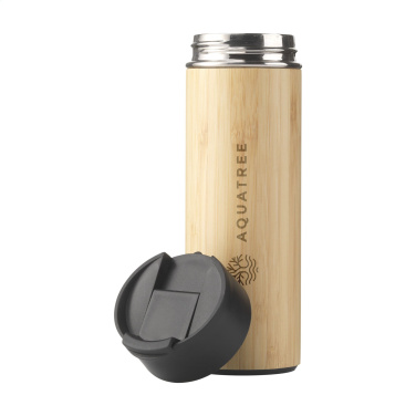 Logotrade profilreklam bild: Sakura 360 ml bambu termoflaska/termokopp
