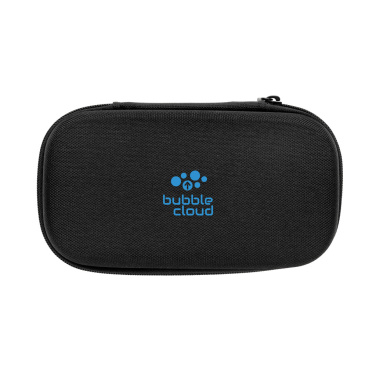 Logotrade profilreklam bild: TravelCharge Pro RCS rplastisk reseladdare med USB C