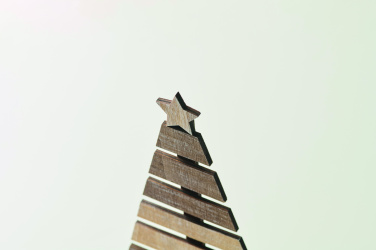 Logotrade reklamprodukter bild: Julgran av trä