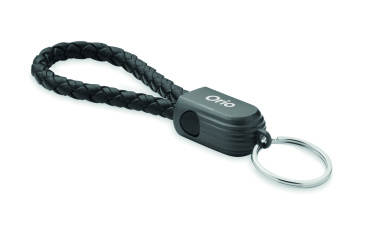 Logotrade reklamprodukter bild: Nyckelring kabel typ C
