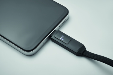 Logotrade profilprodukter bild: nyckelring 60W laddningskabel