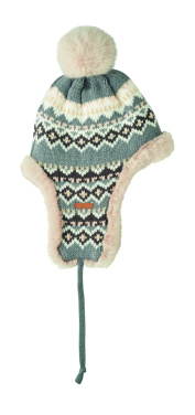 Logotrade profilprodukter bild: Stickad mössa med öronlapp