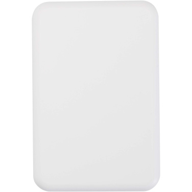 Logotrade profilprodukter bild: Acrab 5 000 mAh 15 W magnetisk trådlös powerbank med 20 W PD – tillverkad av återvunnen plast